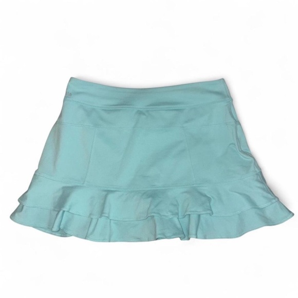 Zella Ruffled Tennis Skirt with Pockets & Built-in Shorts - NWOT - Size M 💅🏽👗 - Picture 3 of 5